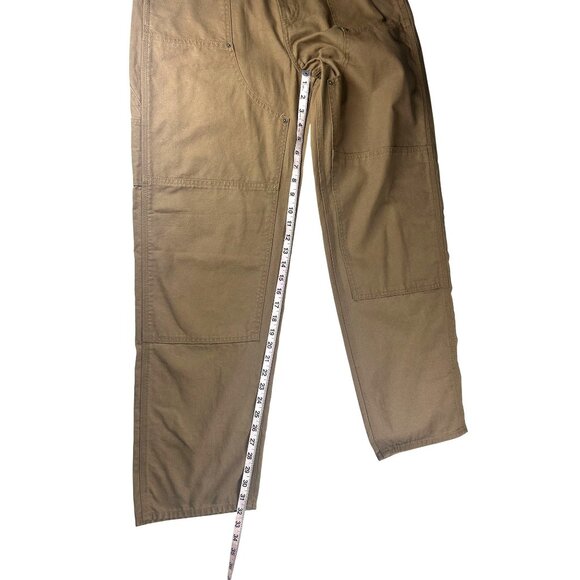 Gap Baggy Carpenter Pants Men's 30x32 Khaki Brown Relaxed Fit Workwear NWT - Picture 5 of 14